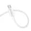 Кабель Hoco X107 Favor charging data cable Type-C 3A/1 м білий - мініатюра 1