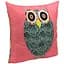 Подушка Руно Owl Grey силіконова 50х50 см рожева (306_Owl Grey) - мініатюра 1