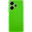 Чохол TPU GETMAN Liquid Silk Full Camera для Xiaomi Redmi 13 4G / Poco M6 4G Салатовий / Neon Green - мініатюра 1