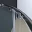 Душова кабіна без піддону Koer SR SC04-90x90x195-TR-07 прозоре скло Easy Clean 5 мм, graphite KR5362, Універсальна, прозорий, графіт - мініатюра 4