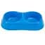 Миска двойная для корма и воды MPS Maya Double S Miz Col. 11.5×21.5x6 см - миниатюра 6