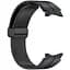 Ремінець для Samsung Galaxy Watch 4 Classic 42mm - чорно-сірий ширина кріплення 20мм силікон Watchbands Cls-color (W31-0WB62202667) - мініатюра 3