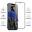 Захисне 2.5D скло Blueo Corning Gorilla Glass для Apple iPhone 14 Pro 6.1 Чорний - мініатюра 2