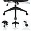 Офісне крісло OfficePro Balance OC550-B-B-B (OC550-B-B-B) - мініатюра 15
