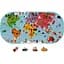 Игрушка для купания Janod Пазл Карта мира J04719 - миниатюра 1