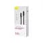 Кабель Baseus Tungsten Gold Fast Charging Cable Type-C to Type-C 240W 2m CAWJ040101 Black - миниатюра 5