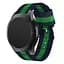 Тканевый ремешок Watchbands Cloth для Samsung Gear S3 Samsung Galaxy Watch 46mm Silver - сине-зеленый (WB007CLOTHBLUEGREEN) - миниатюра 1