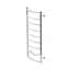 Полотенцесушитель водяной Kroner Трапеция ДТ13 1100x530/9 CV023854, Хром, нижнее - миниатюра 3