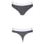 Спортивные трусики-стринги Passion PS007 Panties dark grey L - миниатюра 2