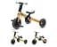 Триколісний велосипед біговел 3 в 1 KiderKraft 4Trike Flower Blue - мініатюра 2