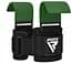 Гаки для тяги на зап'ястя RDX W5 Gym Hook Strap Army Green Plus (WAN-W5AG+) - мініатюра 2