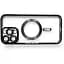 Чохол-накладка BeCover TPU Chrome Case (MagSafe) для Apple iPhone 16 Pro Black (712080) - мініатюра 3