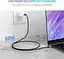 Кабель синхронізації Ugreen US261 Type-C - Type-C 3A Cable Aluminum Braid 1 м Black (50150) - мініатюра 4