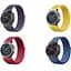 Набор ремешков BeCover Nylon Style для Samsung Galaxy Watch 42mm / Watch Active / Active 2 40/44mm / Watch 3 41mm / Gear S2 Classic / Gear Sport Boy 4 цвета (706547) - миниатюра 1