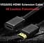 Подовжувач HDMI (тато) — HDMI (мама) VEGGIEG HF-1.5 1.5m, v2.0, OD-7.0mm - мініатюра 6