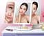 Косметическое зеркало Salon Professional с LED подсветкой, поворотом 90°, органайзером и удобным хранением белое - миниатюра 5