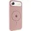 Чохол Epik Silicone Case Full Protective (AA) V2 with MagSafe для Apple iPhone 17 Air (6.5) Рожевий / Pink Sand - мініатюра 1