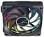 Комплект вентиляторів Seasonic MagFlow ARGB 120 3 in 1 (MAGFLOW-ARGB-3) Black - мініатюра 6
