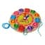 Рамка вкладиш Годинник Limo Toy MD 1270 зі шнурівкою, 18 см Зебра - мініатюра 1