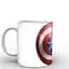 Кухоль GeekLand Captain America щит CA.02.009 330 мл білий - мініатюра 2