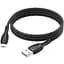 Дата кабель Borofone BX86 Advantage USB to MicroUSB 2.4A (1m) Black - мініатюра 5