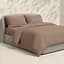 Покрывало муслиновое Cosas BROWN 160х230 см коричневое (019MuslinPled_Brown_160x230) - миниатюра 3