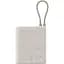 Портативний акумулятор Xiaomi Power Bank Integrated Cable 33W 10000mAh tan (PB1033MI / BHR9333GL) - мініатюра 2