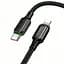 Дата кабель Hoco X127 Exceed Type-C to Lightning PD30W (1m) Black - мініатюра 6