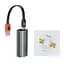 Мережевий адаптер USB Хаб Baseus Steel Cannon Series USB-A/Type-C Bidirectional Gigabit LAN Adapter CAHUB-AF0G Dark Grey - мініатюра 2