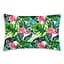 Дитяча постільна білизна в ліжечко TROPICAL FLAMINGO CS1, зелений (FlamingoPalmGreen_RoseLight110x160_140) - мініатюра 3