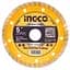 Диск алмазний турбохвиля Ingco 125x7.5x22.2 (DMD031252M) - мініатюра 1