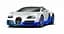 Машинка Rastar Bugatti Veyron Grand Sport на управлінні 1:24 білий 47000 - мініатюра 3