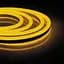 Стрічка неонова силіконова LED Neon з блоком живлення 5M 12Вт-220Вт Жовта - мініатюра 1