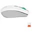 Компьютерная мышь Mееtion BTM002 RGB 1000-1200-1600 dpi 6 кнопок USB 2.4G беспроводная игровая белая - миниатюра 5