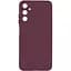 Чохол Silicone Cover з рамкою камери Samsung Galaxy A05s Maroon - мініатюра 1