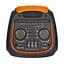 Акустична система ZXX-1095 акумуляторна Bluetooth колонка з FM-радіо і MP3 плеєром і мікрофоном 80 Вт Чорний - мініатюра 3