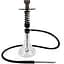Кальян Trumpet Hookah Rider S Black Gloss (колба Craft Black) - мініатюра 1