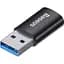 Адаптер Baseus Ingenuity Series Mini OTG Adaptor USB 3.1 to Type-CBlack (ZJJQ000101) - миниатюра 1