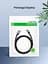 Кабель UGREEN US316 USB-C to USB-C 100W QC4.0 PD3.0 5A 3m Black (90120) - мініатюра 7