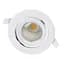 Светильник потолочный Brille LED врезной LED-168/10W WW WH 32-184 - миниатюра 1