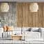 Самоклеящаяся виниловая плитка Sticker Wall Sticker Wall в рулоне 600х3000х2мм Ясень 1002-7-матовый SW-00001177 - миниатюра 6