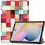 Чохол-книжка для планшета Samsung Galaxy Tab S8 Plus 12.4 2022 SM-X800 SM-X806 Кубики - мініатюра 1