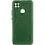 Чехол TPU GETMAN Liquid Silk Full Camera для Xiaomi Redmi 9C Зеленый / Dark green - миниатюра 1