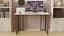 Комп'ютерний стіл Ferrum-decor Ханна 75x120x60 чорний ДСП Білий 16мм (FRD-103481) - мініатюра 3