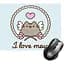 Ігрова поверхня Nextprint Пушин "I love Mew" - Pusheen 220 х 180 мм (18200) - мініатюра 1
