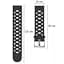 Спортивний ремінець Primo Perfor Classic для годинника Samsung Galaxy Watch Active/Active 2 Black Grey - мініатюра 5