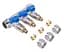 Колектор під фітінг Thermo Alliance Standart 3/4" ВЗ (3 вих) кульовий кран SD231W3 - мініатюра 2