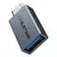 Адаптер Cabletime USB - USB Type-C V 3.0 (F/M) OTG Black (CP76G) - мініатюра 1