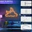 Светодиодная лента Lucienstar Led Neon Rope Lights - 5M Flexible Led Neon Rope Lights Control с пультом дистанционного управления - миниатюра 5