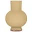 Ваза Lefard Xebora Beige скляна 26х20 см (804-159) - мініатюра 1